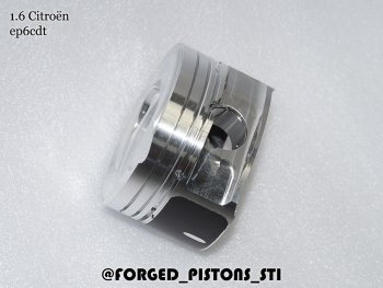 19 399 р. Поршни (Citroen 1,6l EP6CDT, N14B16A) СТИ  CITROEN C4 (B7), C4 picasso (UD,  3D), C5 (X40,DC,  X40,DE,  X40,RC,  X40,RE,  RD,  RW), DS4 (PF1), DS5 (PF2), Peugeot 207 (WK,  WA,  WC), 208 (1,  2), 3008 (2), 308 (T7,  T9), 5008 (T8,  T87), 508 (седан,  универсал,  2), RCZ (дорестайлинг,  рестайлинг) (диаметр поршня: 77.00 мм)  с доставкой в г. Керчь. Увеличить фотографию 2