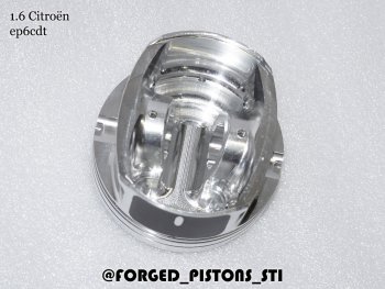 19 399 р. Поршни (Citroen 1,6l EP6CDT, N14B16A) СТИ  CITROEN C4 (B7), C4 picasso (UD,  3D), C5 (X40,DC,  X40,DE,  X40,RC,  X40,RE,  RD,  RW), DS4 (PF1), DS5 (PF2), Peugeot 207 (WK,  WA,  WC), 208 (1,  2), 3008 (2), 308 (T7,  T9), 5008 (T8,  T87), 508 (седан,  универсал,  2), RCZ (дорестайлинг,  рестайлинг) (диаметр поршня: 77.00 мм)  с доставкой в г. Керчь. Увеличить фотографию 3