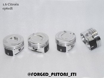 19 399 р. Поршни (Citroen 1,6l EP6CDT, N14B16A) СТИ  CITROEN C4 (B7), C4 picasso (UD,  3D), C5 (X40,DC,  X40,DE,  X40,RC,  X40,RE,  RD,  RW), DS4 (PF1), DS5 (PF2), Peugeot 207 (WK,  WA,  WC), 208 (1,  2), 3008 (2), 308 (T7,  T9), 5008 (T8,  T87), 508 (седан,  универсал,  2), RCZ (дорестайлинг,  рестайлинг) (диаметр поршня: 77.00 мм)  с доставкой в г. Керчь. Увеличить фотографию 5