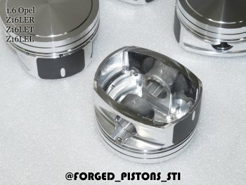 19 399 р. Поршни (Opel 1.6l Z16LER, Z16LET под кольца 1,2/1,2/2,0) СТИ  Opel Astra ( H,  H GTC) - Zafira  В (диаметр поршня: 79.00 мм)  с доставкой в г. Керчь. Увеличить фотографию 3