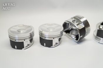 20 399 р. Поршни (VolksWagen 1,8 AGU (CR=9,0) под кольца 1,2/1,5/2,0) СТИ  Audi A3 ( 8LA хэтчбэк 5 дв.,  8L1 хэтчбэк 3 дв.) (1996-2003), Skoda Octavia ( Tour A4 1U2,  Tour A4 1U5) (2000-2010), Volkswagen Bora (1998-2005), Volkswagen Golf  4 (1997-2003) (диаметр поршня 82.5 мм)  с доставкой в г. Керчь. Увеличить фотографию 3