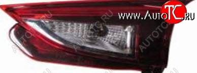 3 899 р. Правый фонарь задний (диодный, внутренний) DEPO Mazda 3/Axela BM дорестайлинг, хэтчбэк (2013-2016)  с доставкой в г. Керчь