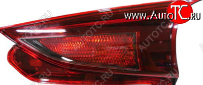 4 499 р. Правый фонарь задний (внутренний) DEPO Mazda 3/Axela BM дорестайлинг, хэтчбэк (2013-2016)  с доставкой в г. Керчь