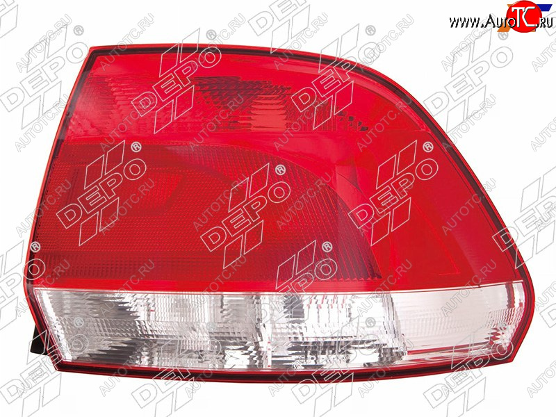 4 799 р. Правый фонарь задний DEPO Volkswagen Polo 5 седан дорестайлинг (2009-2015)  с доставкой в г. Керчь