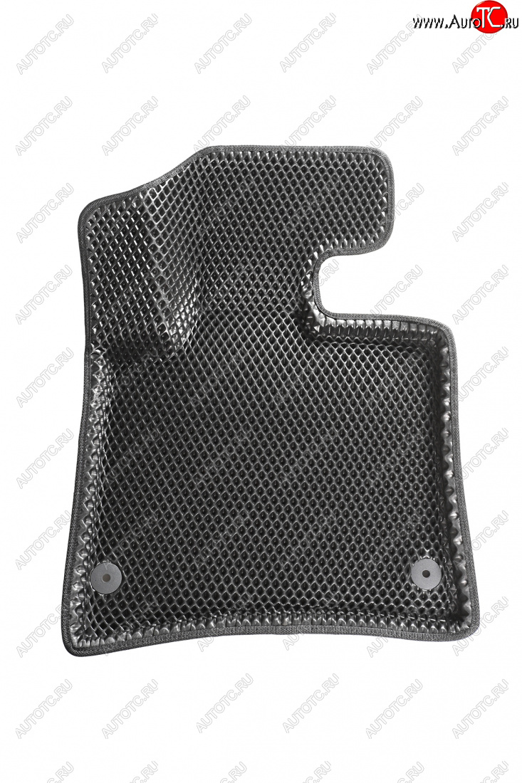 5 699 р. Коврики в салон EVA (3D, ромб, чёрные) Seintex  Audi Q7  4L (2005-2015) дорестайлинг, рестайлинг  с доставкой в г. Керчь