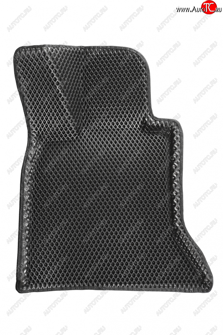 5 699 р. Коврики в салон EVA (3D, ромб, чёрные) Seintex BMW 5 серия F10 рестайлинг, седан (2013-2017)  с доставкой в г. Керчь