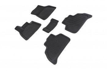5 699 р. Коврики в салон EVA (3D, ромб, чёрные) Seintex BMW X5 G05 (2018-2022)  с доставкой в г. Керчь. Увеличить фотографию 2