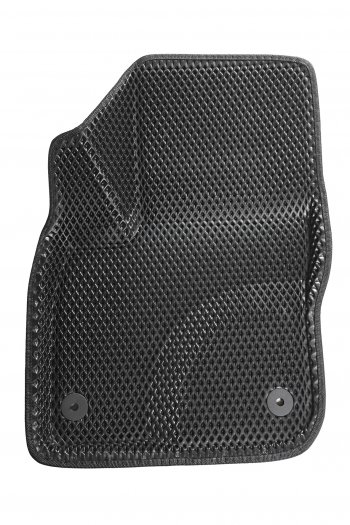 5 399 р. Коврики в салон EVA (АКПП, 3D, ромб, чёрные) Seintex  Ford Focus  3 (2010-2015) универсал дорестайлинг, хэтчбэк дорестайлинг, седан дорестайлинг  с доставкой в г. Керчь. Увеличить фотографию 2