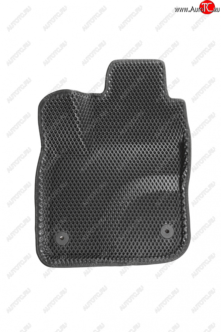 5 399 р. Коврики в салон EVA (МКПП, 3D, ромб, чёрные) Seintex  Ford Focus  3 (2010-2015) универсал дорестайлинг, хэтчбэк дорестайлинг, седан дорестайлинг  с доставкой в г. Керчь