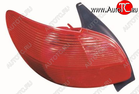 2 679 р. Левый фонарь задний DEPO  Peugeot 206 ( хэтчбэк 5 дв.,  хэтчбэк 3 дв.) (1998-2003) 2AC дорестайлинг  с доставкой в г. Керчь