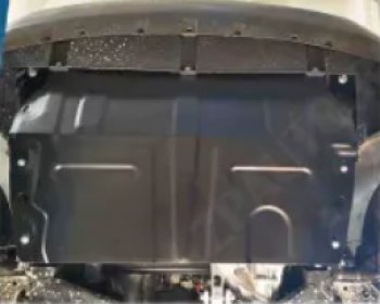 Защита картера двигателя и КПП (малая, V-1,6T; 2,0T) Alfeco Chery Tiggo 8 PRO (2021-2025) (Алюминий 3 мм)