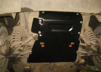 14 999 р. Защита картера и рулевых тяг (V-1,7) Alfeco  Chevrolet Niva  2123 (2002-2020), Лада 2123 (Нива Шевроле) (2002-2020) (Алюминий 4 мм)  с доставкой в г. Керчь. Увеличить фотографию 2