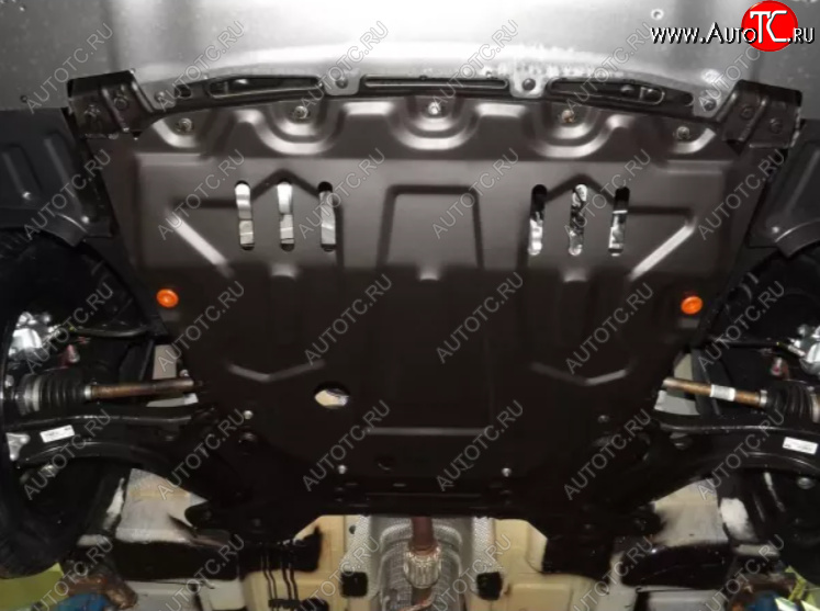 12 849 р. Защита картера двигателя и КПП (FWD) Alfeco  Daihatsu Move (2014-2023)  дорестайлинг, рестайлинг (Алюминий 3 мм)  с доставкой в г. Керчь