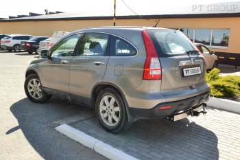 17 659 р. Фаркоп (быстросъемный квадрат) Petroil Tuning Honda CR-V RE1,RE2,RE3,RE4,RE5,RE7 дорестайлинг (2007-2010)  с доставкой в г. Керчь. Увеличить фотографию 2