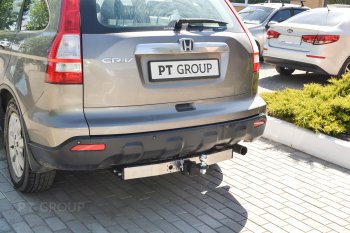 17 659 р. Фаркоп (быстросъемный квадрат) Petroil Tuning Honda CR-V RE1,RE2,RE3,RE4,RE5,RE7 дорестайлинг (2007-2010)  с доставкой в г. Керчь. Увеличить фотографию 3