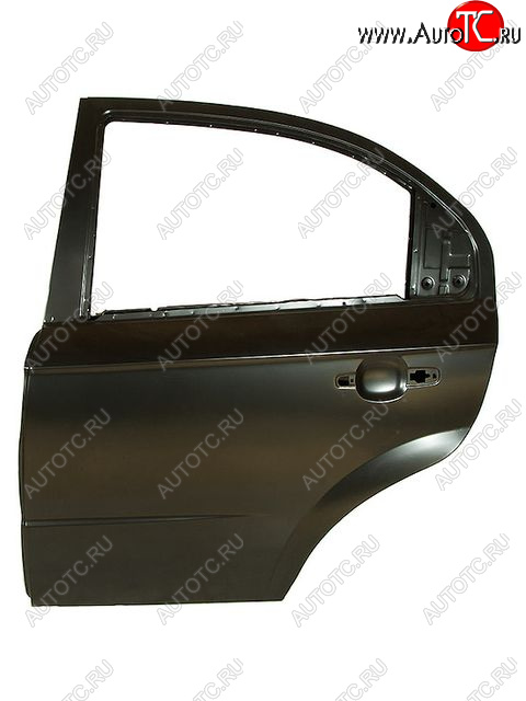 13 999 р. Левая дверь задняя BodyParts Chevrolet Aveo T250 седан рестайлинг (2006-2011) (Неокрашенная)  с доставкой в г. Керчь