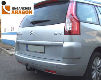 5 249 р. ТСУ для CITROEN C4 Picasso  Grand Picasso 2006-02013, PEUGEOT 5008 2009-2017, PEUGEOT 5008 AdBlue 2010-2017, Тип шара: Горизонтальный, условно-съемны Aragon e1220aa  с доставкой в г. Керчь. Увеличить фотографию 1