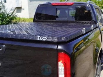 77 999 р. Крышка багажника (алюминий Black) TCC  Fiat Fullback (2016-2018)  с доставкой в г. Керчь. Увеличить фотографию 2