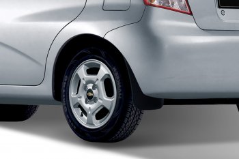 4 799 р. Брызговики задние FROSCH Chevrolet Aveo T300 седан (2011-2015)  с доставкой в г. Керчь. Увеличить фотографию 2
