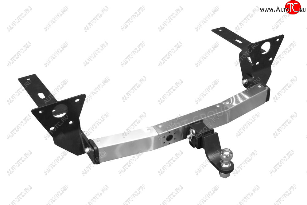 20 319 р. Фаркоп PT GROUP /съемный квадрат/ с НЕРЖ накладкой GAC GS8 2019-2022  GAC GS8 (2016-2023) (с нержавеющей накладкой)  с доставкой в г. Керчь