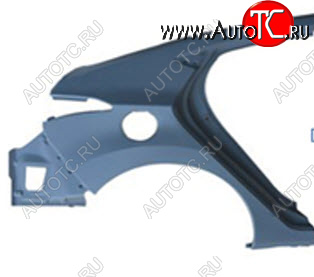 11 499 р. Правое крыло заднее BodyParts Hyundai Avante (2010-2013) (Неокрашенное)  с доставкой в г. Керчь