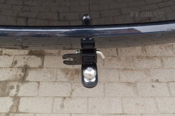 22 459 р. Фаркоп (съемный квадрат) Petroil Tuning Hyundai Staria US4 (2021-2022)  с доставкой в г. Керчь. Увеличить фотографию 4
