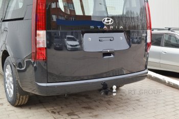22 459 р. Фаркоп (съемный квадрат) Petroil Tuning Hyundai Staria US4 (2021-2022)  с доставкой в г. Керчь. Увеличить фотографию 6