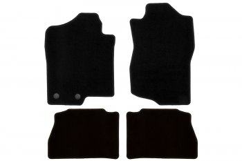Комплект ковриков в салон (АКПП, чёрные, текстиль) Klever Econom Chevrolet Tahoe GMT900 5 дв. (2006-2013)
