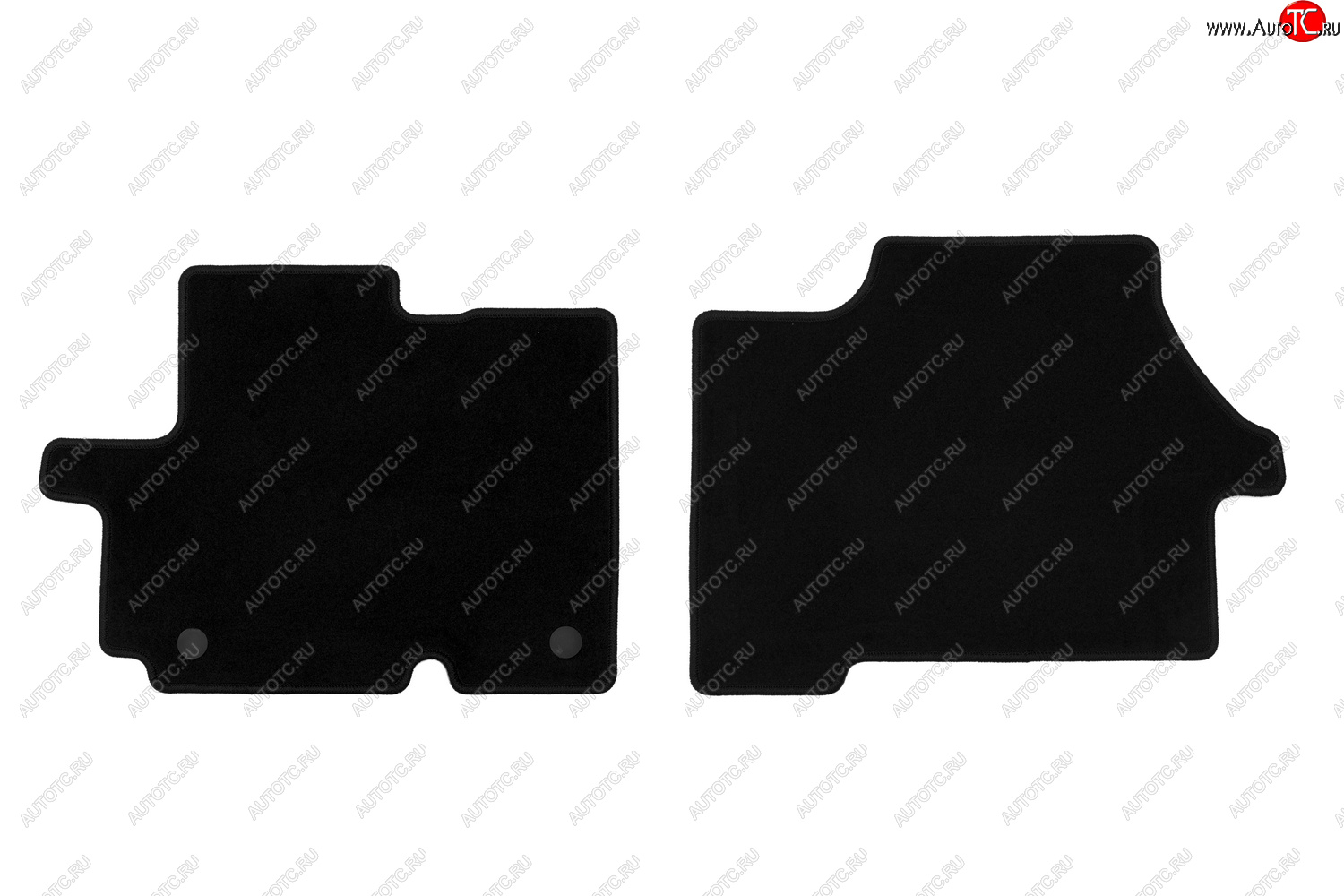 279 р. Комплект ковриков в салон (чёрные, текстиль) Klever Econom Fiat Ducato 290 (2014-2025)  с доставкой в г. Керчь