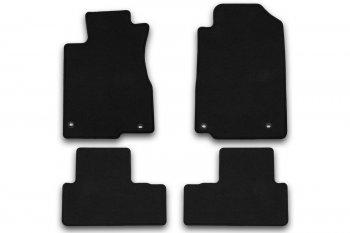 Коврики салона (текстиль) Klever Econom Honda CR-V RM1,RM3,RM4 дорестайлинг (2012-2015) (Чёрные)