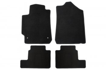 Коврики салона (текстиль) Klever Econom Toyota Camry XV40 рестайлинг (2009-2011) (Чёрные)