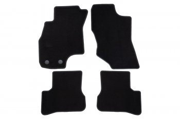 Коврики салона (текстиль) Klever Econom Hyundai Accent 2 LC седан дорестайлинг (ТагАЗ) (1999-2012) (Чёрные)