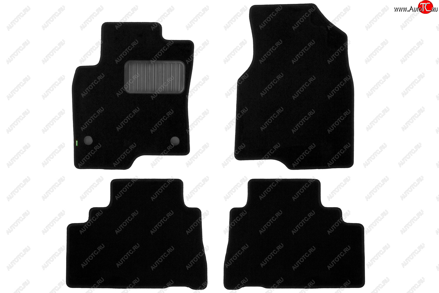 2 559 р. Комплект ковриков в салон (чёрные, текстиль) Klever Standard Chevrolet Captiva 1-ый рестайлинг (2011-2013)  с доставкой в г. Керчь