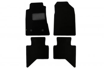 349 р. Коврики в салон Klever Standard ISUZU D-Max 2012-2018, 2019-, пикап, 4 шт. (текстиль)  Исузу Д-макс Klever klever02210101210kh  с доставкой в г. Керчь. Увеличить фотографию 1