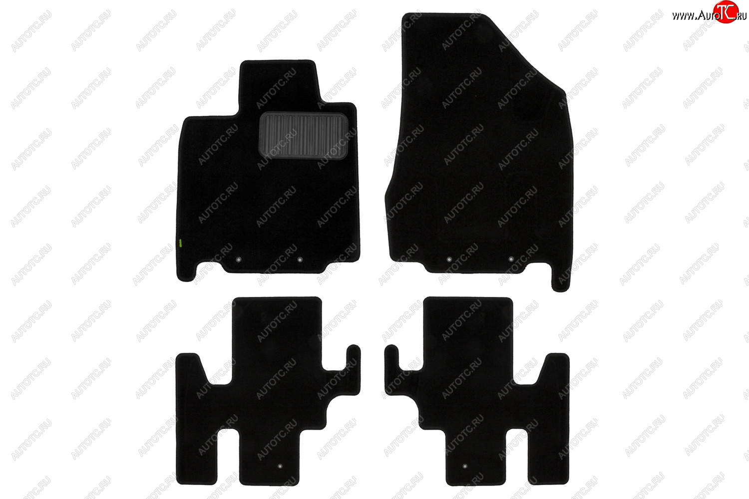 369 р. Комплект ковриков в салон (чёрные, текстиль) Klever Standard Nissan Pathfinder R52 дорестайлинг (2012-2017)  с доставкой в г. Керчь