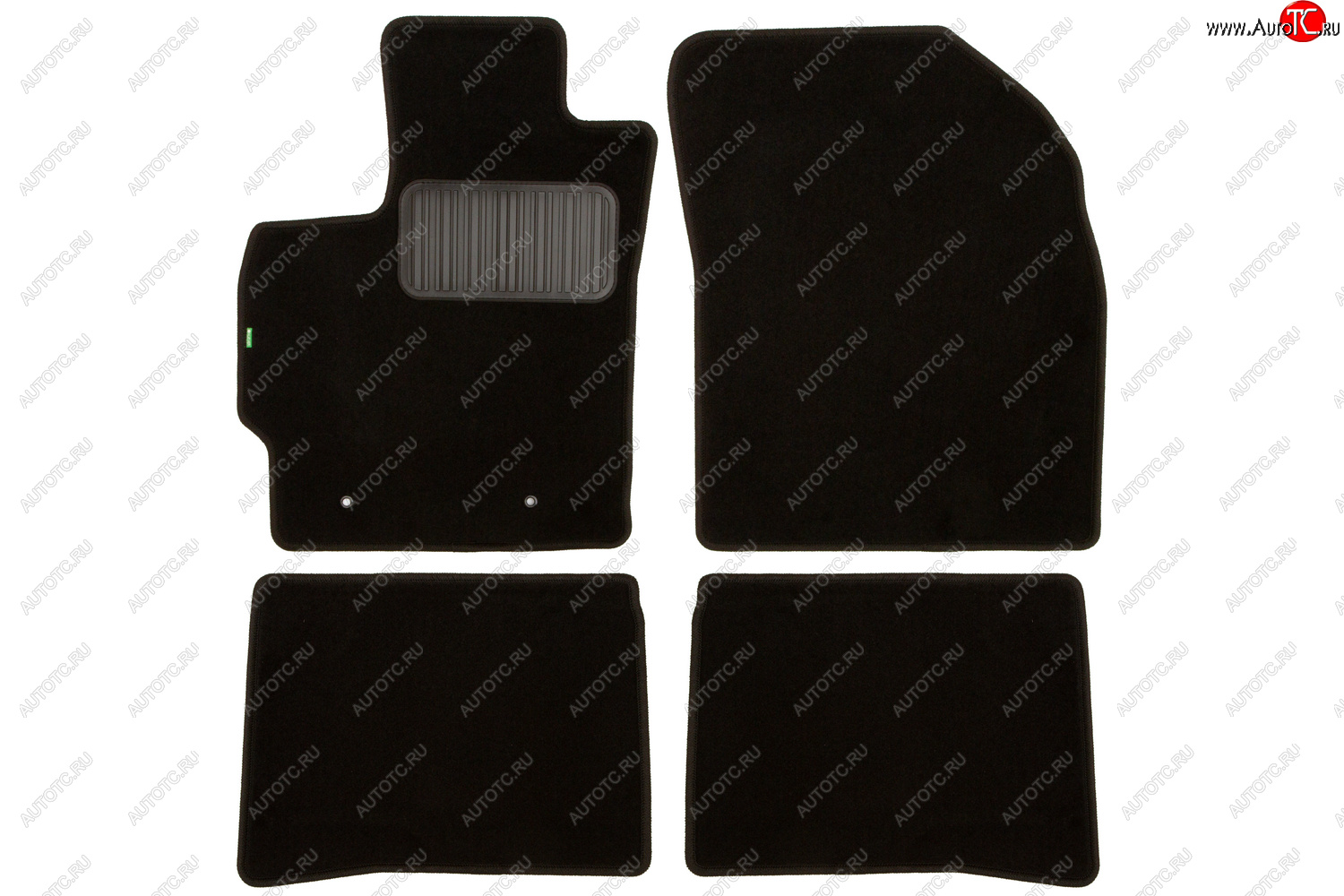 2 669 р. Комплект ковриков в салон (чёрные, текстиль) Klever Standard Toyota Prius XW30 дорестайлинг (2009-2011)  с доставкой в г. Керчь