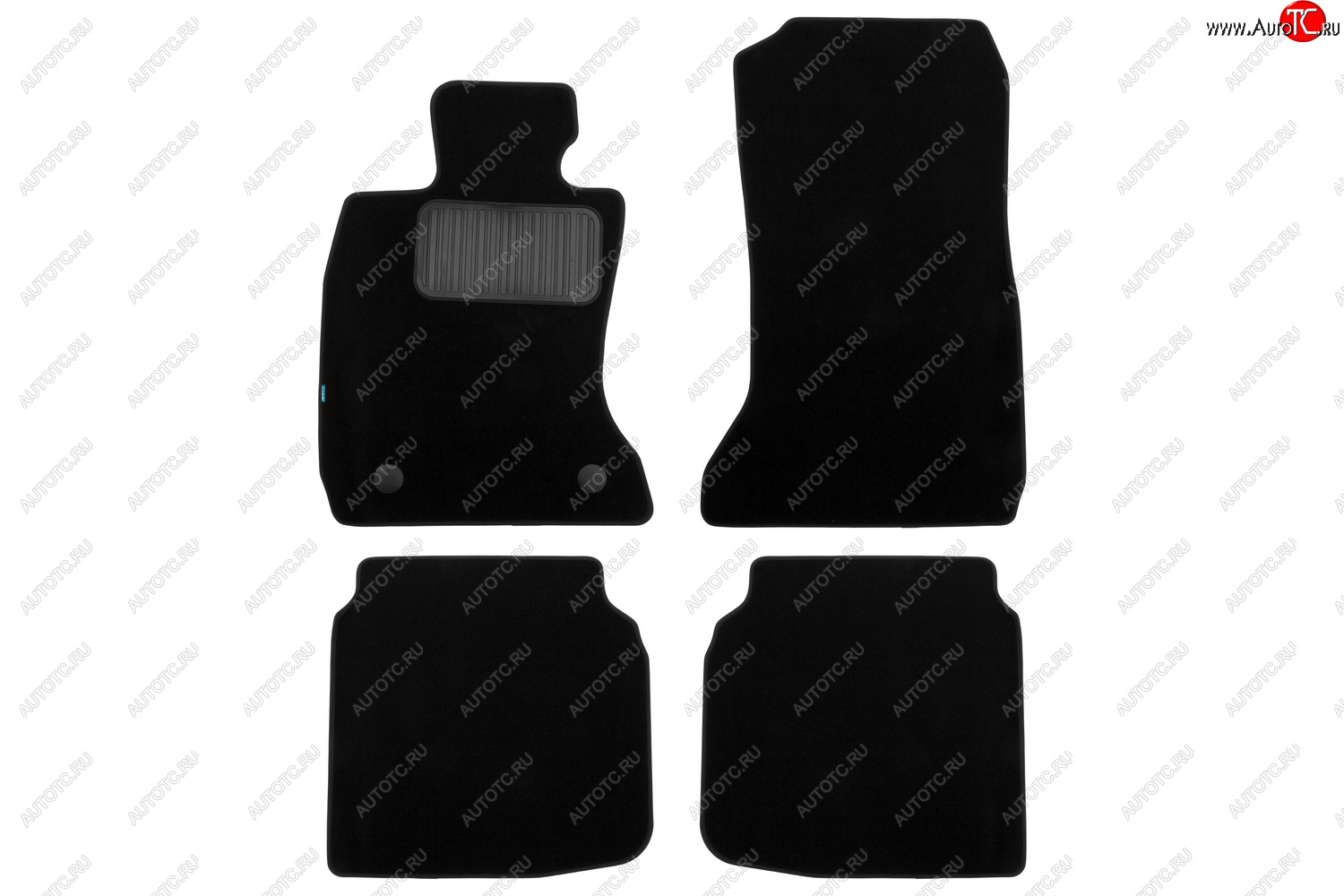 9 549 р. Коврики салона (для авто с АКПП, текстиль) Klever Premium BMW 7 серия F01-F04 седан (2008-2015) (Чёрные)  с доставкой в г. Керчь