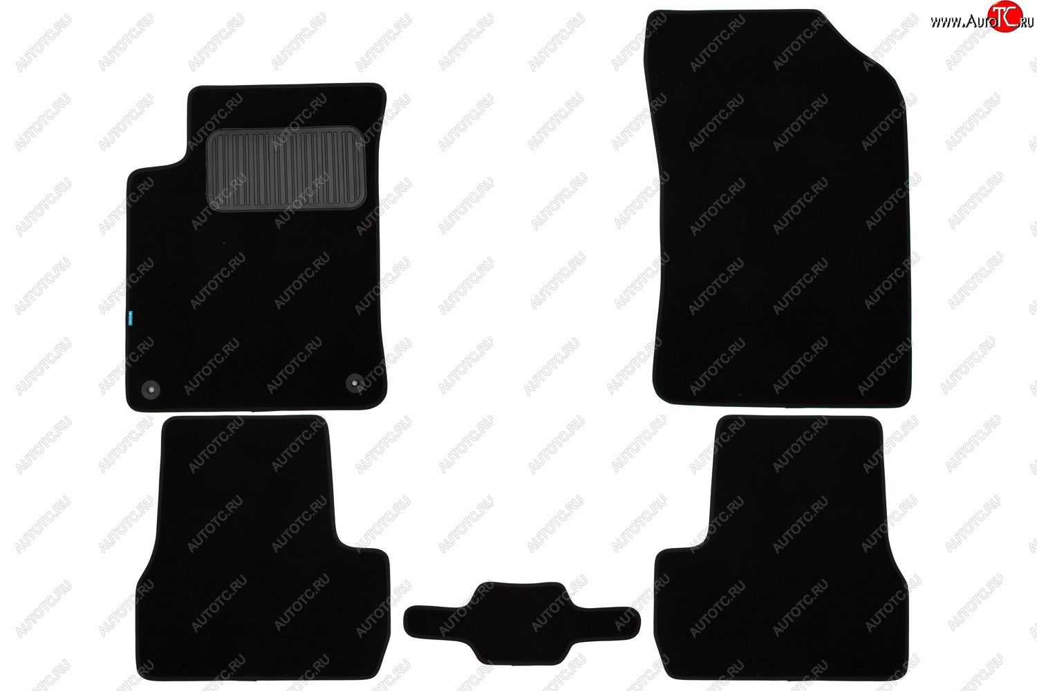 429 р. Коврики в салон Klever Premium CITROEN C3 2009-2013, 2013-2016, хб., 5 шт. (текстиль)  Ситроен С3 Klever klever03101922110kh  с доставкой в г. Керчь