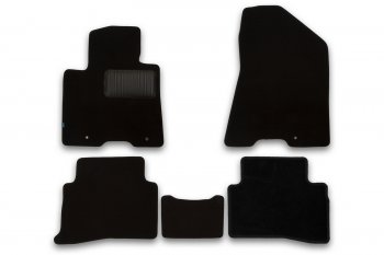 9 549 р. Коврики в салон Klever Premium HYUNDAI Tucson 2015-2018, 2018-2021 кросс., 5 шт. (текстиль)  Хендай Туксон Klever klever03205822110kh  с доставкой в г. Керчь. Увеличить фотографию 1