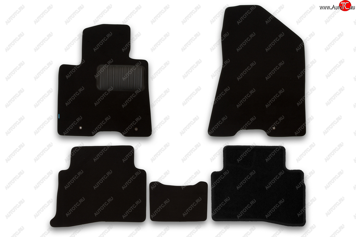 9 549 р. Коврики в салон Klever Premium HYUNDAI Tucson 2015-2018, 2018-2021 кросс., 5 шт. (текстиль)  Хендай Туксон Klever klever03205822110kh  с доставкой в г. Керчь