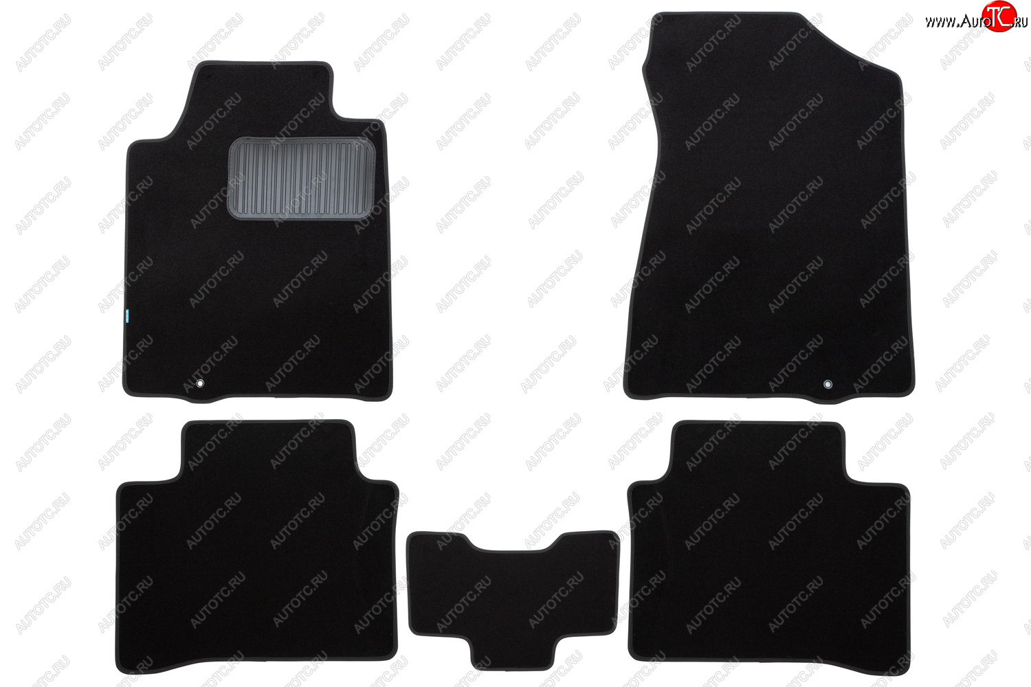 9 549 р. Коврики салона (текстиль) Klever Premium Nissan Teana 2 J32 дорестайлинг (2008-2011) (Чёрные)  с доставкой в г. Керчь