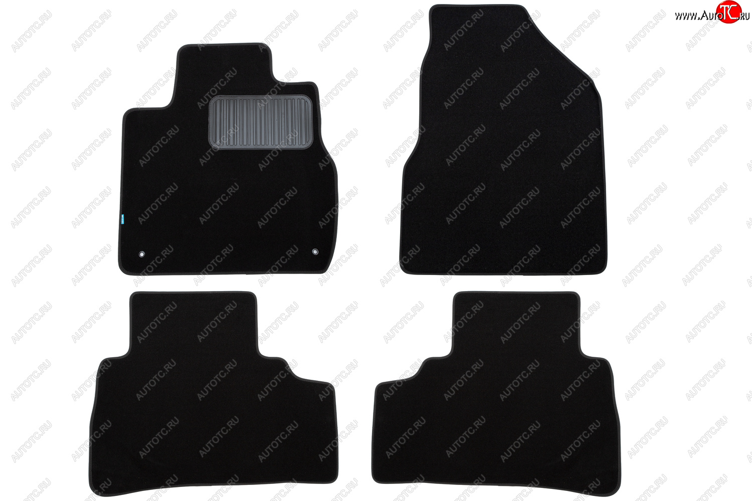 9 549 р. Коврики салона (текстиль) Klever Premium Nissan Murano 2 Z51 дорестайлинг (2008-2011) (Чёрные)  с доставкой в г. Керчь