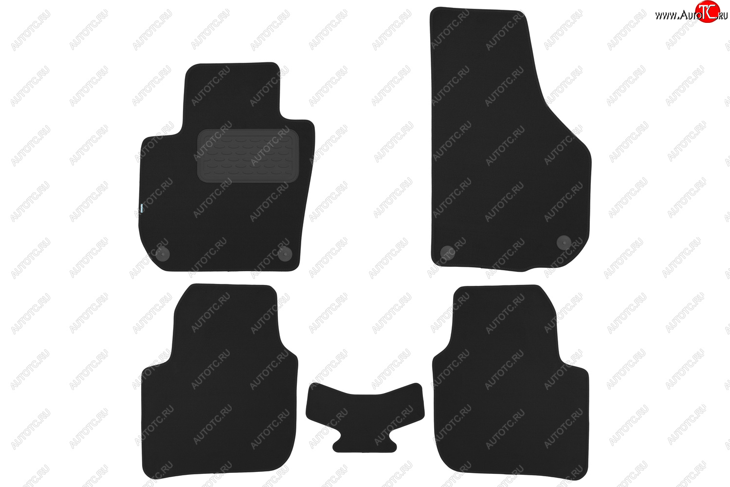 9 549 р. Коврики в салон Klever Premium SKODA Superb АКПП 2008-2013, 2013-2015, сед., 5 шт. (текстиль)  Шкода Суперб Klever klever03451122110kh  с доставкой в г. Керчь