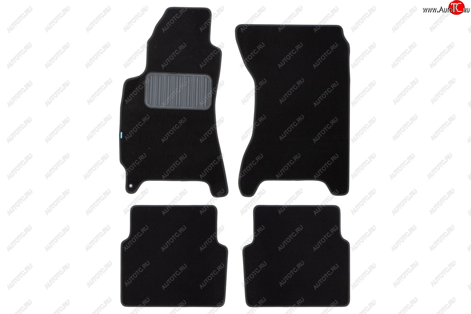 399 р. Коврики салона (текстиль) Klever Premium Subaru Forester SG дорестайлинг (2002-2005) (Чёрные)  с доставкой в г. Керчь