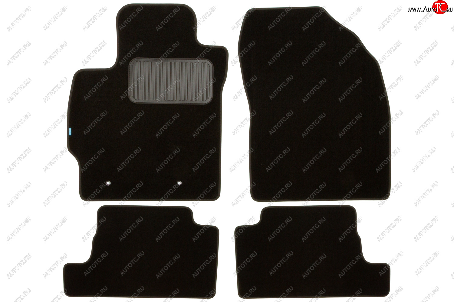9 549 р. Коврики салона (текстиль) Klever Premium Toyota Auris E150 хэтчбэк 5 дв. дорестайлинг (2006-2010) (Чёрные)  с доставкой в г. Керчь