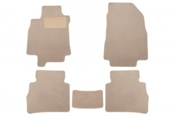 469 р. Коврики в салон Klever Premium NISSAN Tiida 2004-2012, 2010-2013, сед., 5 шт. (текстиль, бежевые)   Klever klever04362122112kh  с доставкой в г. Керчь. Увеличить фотографию 1