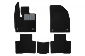 4 899 р. Коврики в салон Klever Premium, подходят для EXEED TXL M32FL, 2021-, 5 шт. (текстиль)  Эксид ТХЛ Klever klever0510600322110kh  с доставкой в г. Керчь. Увеличить фотографию 1