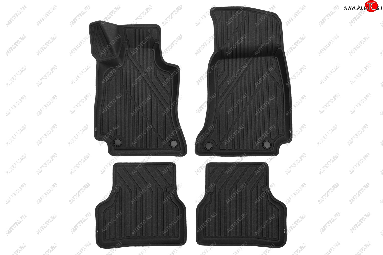 8 449 р. Комплект ковриков в салон Kvest 3D (полистар, чёрные) Mercedes-Benz E-Class W213 седан рестайлинг (2020-2025)  с доставкой в г. Керчь
