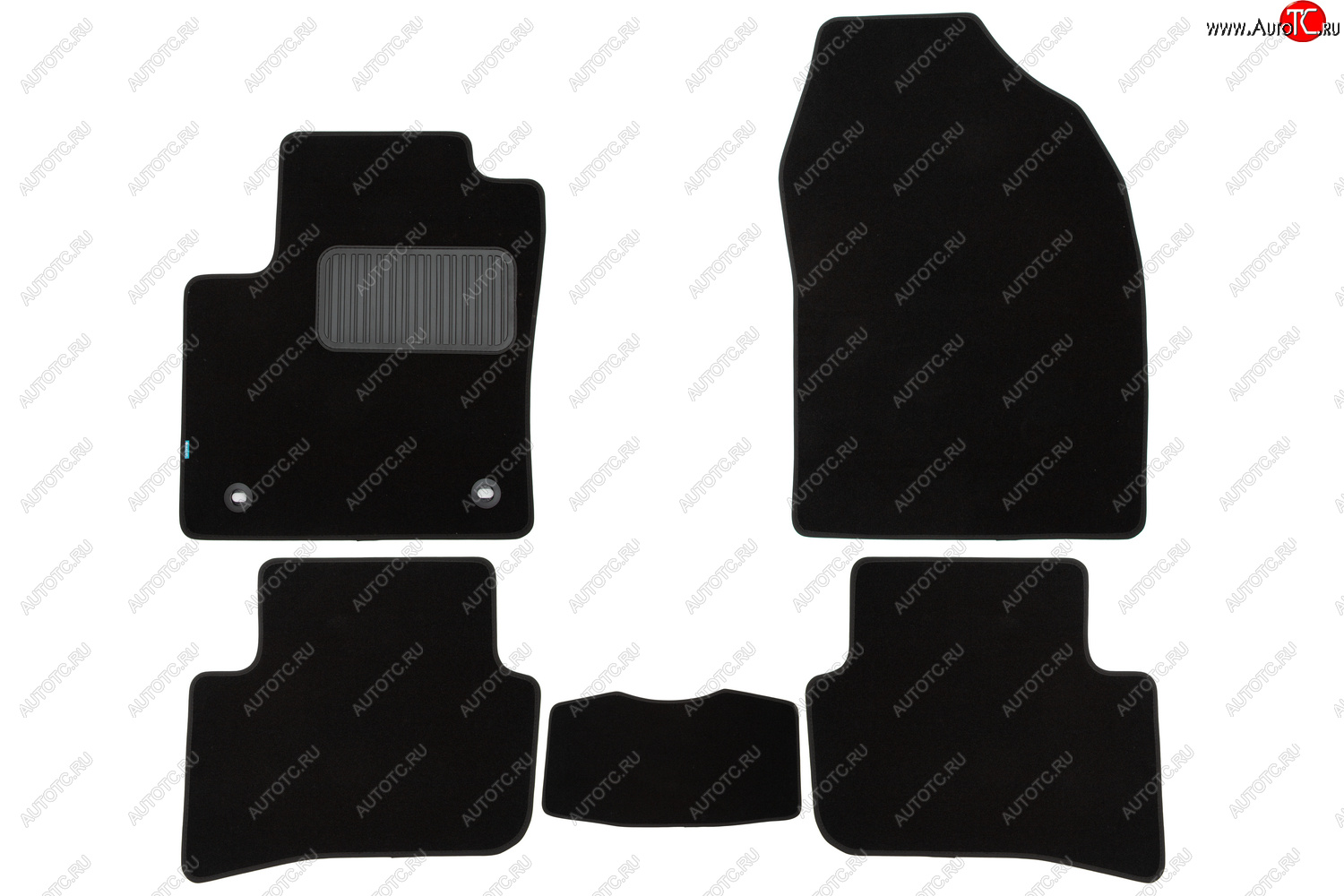 469 р. Коврики в салон Klever Premium TOYOTA C-HR 4WD 2016-2019, 2019-, кросс., 5 шт. (текстиль)  Тойота С Klever kvr03.048.101.22110kh  с доставкой в г. Керчь