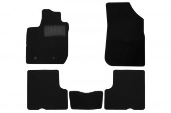 9 549 р. Коврики в салон Klever Premium RENAULT Duster 2021-, кросс., 5 шт. (текстиль)  Рено Дастер Klever kvr05.041.052.22110kh  с доставкой в г. Керчь. Увеличить фотографию 1
